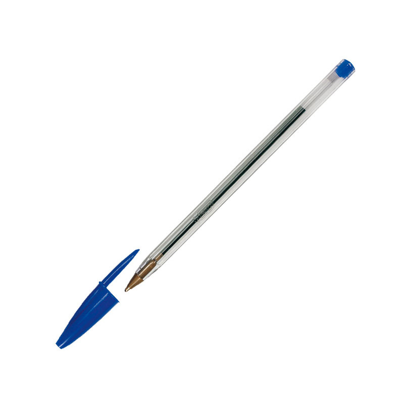 Bolígrafo Bic Cristal Azul (5 Unidades)