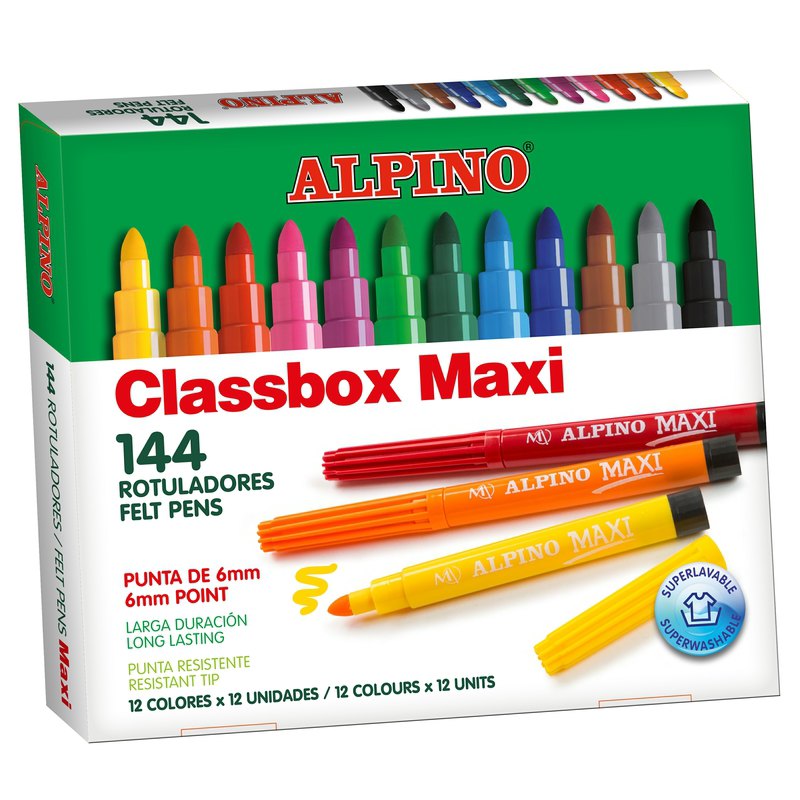 Tienda online con Rotuladores de colores Alpino Maxi (AR000109