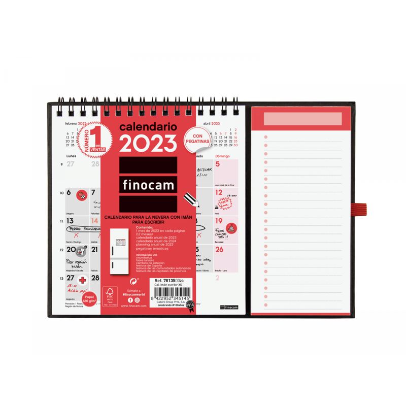 Comprar Online Calendario Finocam Neutro Con Im N Para Escribir X Mm Xs