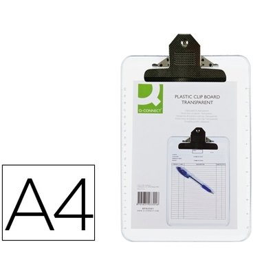 Placa portanotas con pinza superior Q-connect KF03301