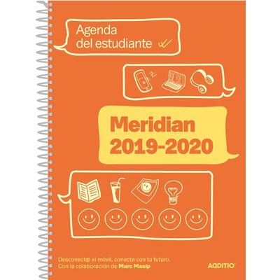 Agenda escolar cuarto Additio Meridian A132