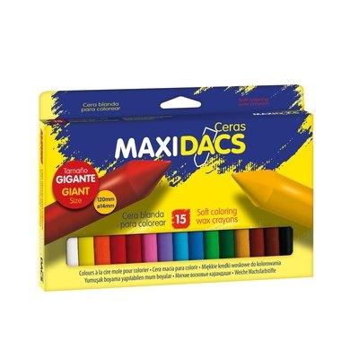 Lápices de cera de colores Alpino Maxidacs DX050216