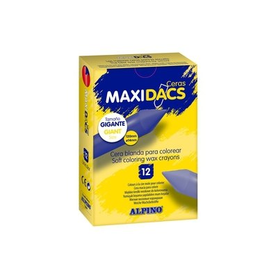Lápices de cera monocolor Alpino Maxidacs DX060138