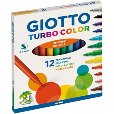 Rotuladores de colores Giotto Turbo F416000