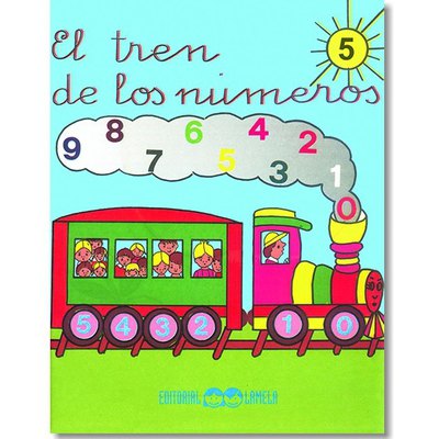 Cuadernillos didácticos Lamela El tren de los números L03005