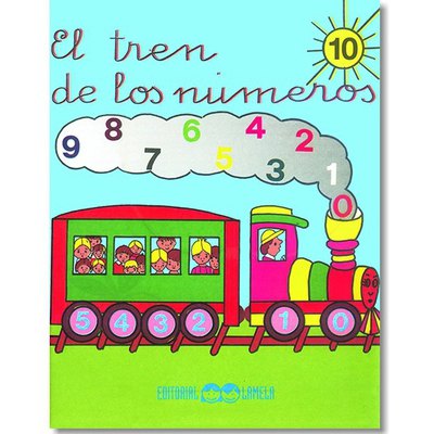 Cuadernillos didácticos Lamela El tren de los números L03010