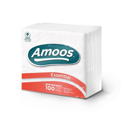 Servilleta blanca Amoos 2 capas T622506.1