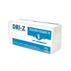 Toallas secamanos zigzag DRI-Z Tisú 2 capas 0296V