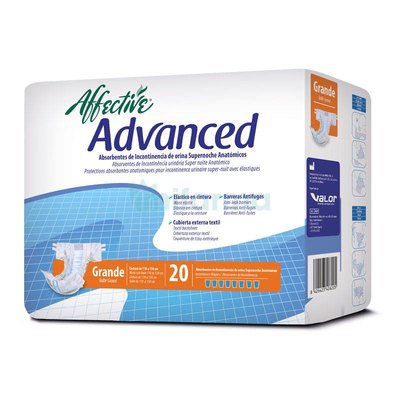 Comprar online PAÑALES ADULTO AFFECTIVE ADVANCE T. Mediana (9452408801).  DISOFIC