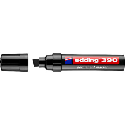Comprar Rotulador permanente Edding 390 negro (10390001). DISOFIC