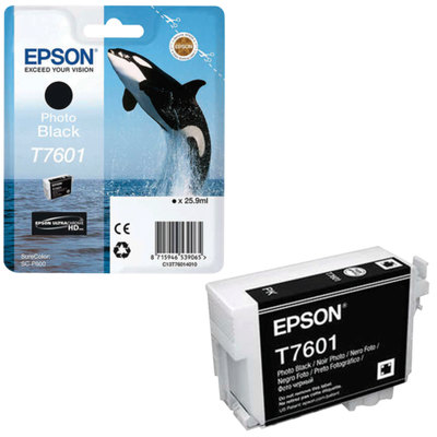 Comprar Cartucho inkjet Epson T7601  Negro foto 25 9 ml 