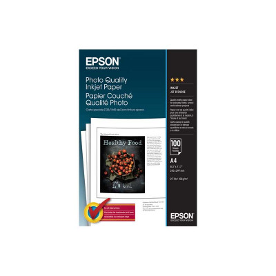 Epson Photo Quality Ink Jet Paper A/4 100 hojas C13S041061
