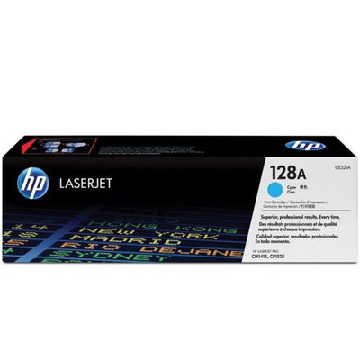 Comprar online Tóner LaserJet 128A Cian 1300 páginas (CE321A). DISOFIC