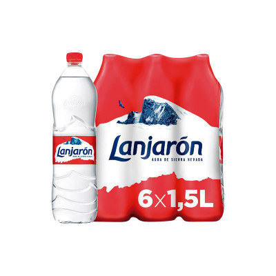 Agua mineral Lanjarón 009954