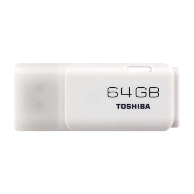 Memoria Usb 2.0 Toshiba White Hayabusa 64 Gb THN-U202W0640E4