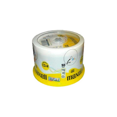 CD-R grabable imprimible 700Mb 80 minutos Maxell 624006