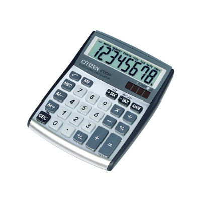 Calculadora de sobremesa 8 dígitos Citizen CDC-80 CDC-80BKWB