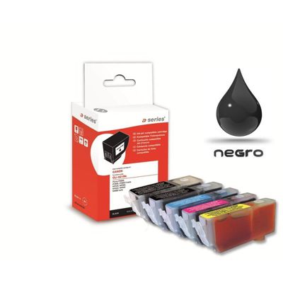 Inkjet compatible A-Series BROTHER LC-1100B 18ml negro LC1100BK