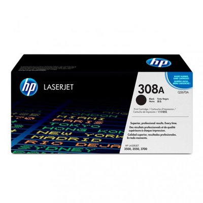 Tóner HP 308A negro 6000 páginas Q2670A Tóner HP 308A negro 6000 páginas Q2670A