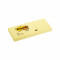 Bloc de notas adhesivas amarillo Post-it 38x51mm paquete 12 unidades