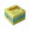 Cubo de notas adhesivas Post-it minicubos tonos limón