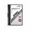 Dossier con clip metálico A4 60 hojas Durable Duraclip negro