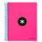 Cuaderno escolar antartik Color rosa flúor