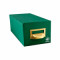 Ficheros de cartón verde Mariola 500 fichas nº 2, 75x125mm