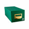 Ficheros de cartón verde Mariola nº 3 500 fichas 100x150mm