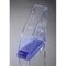 Revistero de archivo plástico Rexel Nimbus azul transparente