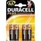Pila alcalina Duracell Plus power AA lr 06