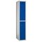 Taquilla modular 2 puertas EXTENCION azul - extensión - ancho 33 cm