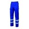 Pantalón multibolsillos con cintas reflectantes talla S, azul marino