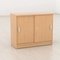Armario bajo puertas correderas 90x74cm (anchoxalto) negro