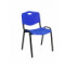 Pack 4 sillas Robledo PVC azul 