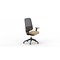 Silla de oficina Dot Home serie Color Edition con juego de brazos 1D - asiento tela negro 72514