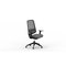 Silla de oficina Dot Home serie Color Edition con juego de brazos 1D - asiento tela gris oscuro 72513