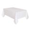 Mantel satén blanco 50/50 120x120cm 