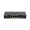 Hub switch 5ptos 10/100/1000 netgear gs305pp-100pe 