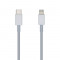 Cable lightning a usb aisens para apple 20cm blanco 