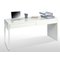 Mesa de escritorio moderno con cajones color blanco artik 