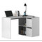 Mesa de escritorio multiposición color blanco artik 