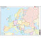 Mapa mudo color Din A4 Europa político Vicens Vives 