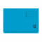 Subcarpeta cartulina con bolso y solapa folio Elba azul