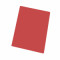 Subcarpeta cartulina folio colores intensos Elba rojo