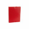 Caja de proyectos de cartón con gomas Fabrisa lomo 50mm rojo