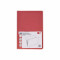 Subcarpeta cartulina reciclada Fade folio rojo 345x235mm