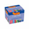 Tiza antipolvo Jovi Classcolor colores, caja de 100