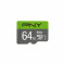 MICRO SD PNY 64GB ELITE UHS-I C10 R100 SIN ADAPTADOR 