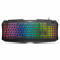 TECLADO GAMING RGB KROM KYRA RGB, 115 teclas, 1.8 m, USB, 465 x 193 x 29 mm, 825 g 